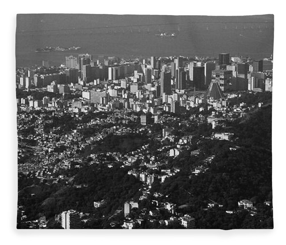 South America Fleece Blanket featuring the photograph Rio de Janeiro by Juergen Weiss