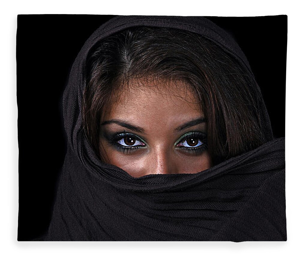 Woman Fleece Blanket featuring the photograph Sheherazade by Joachim G Pinkawa
