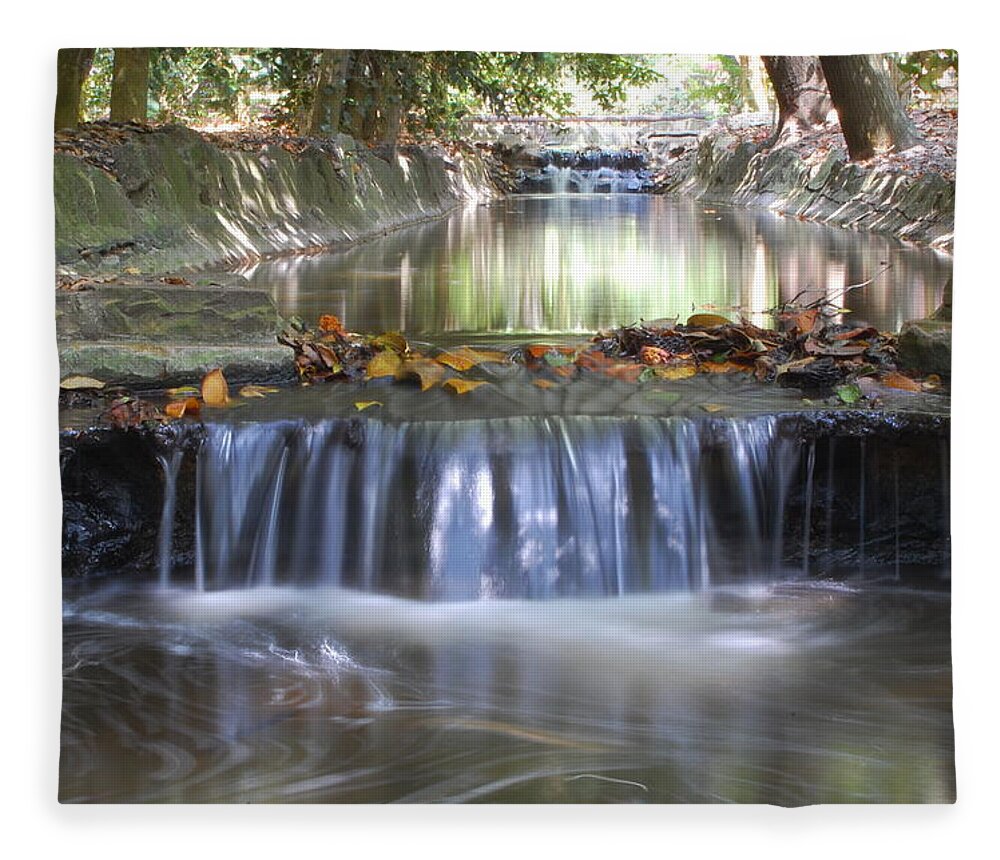 Water Fleece Blanket featuring the photograph Soothing Waters by Amy Fose