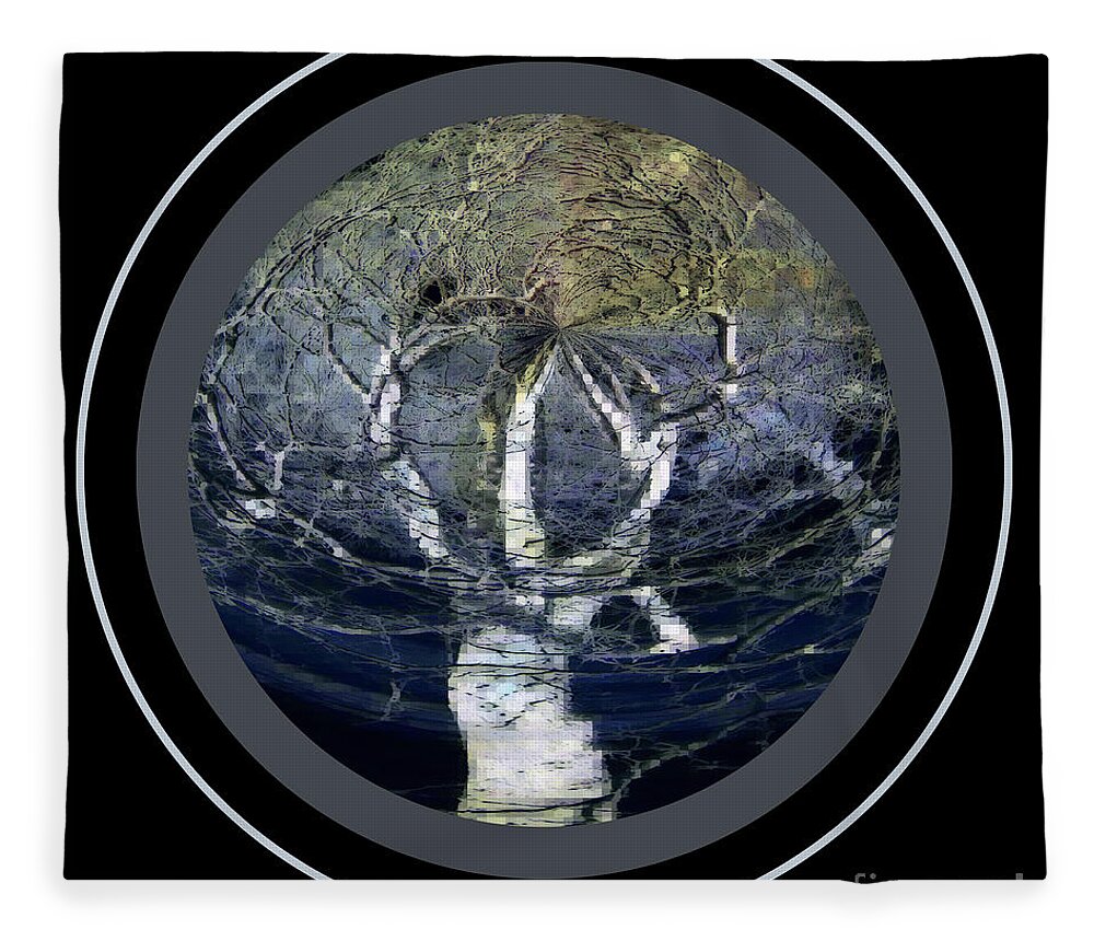 Tree Fleece Blanket featuring the photograph Spirit Tree by Jodie Marie Anne Richardson Traugott     aka jm-ART
