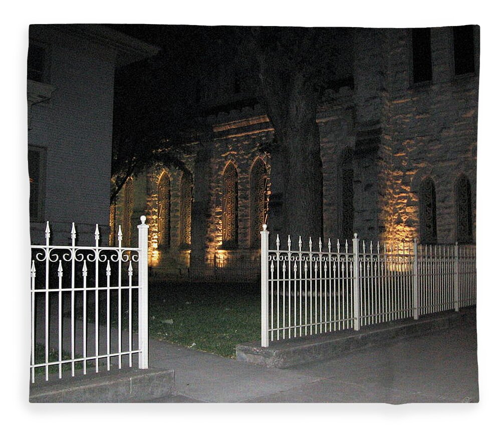 St Patrick Cathedral Fleece Blanket featuring the photograph St Patrick Cathedral by Amy Hosp