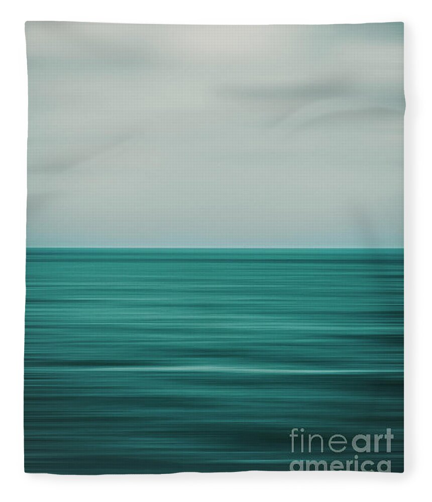 Abstract Fleece Blanket featuring the photograph Stillness in Time by David Lichtneker