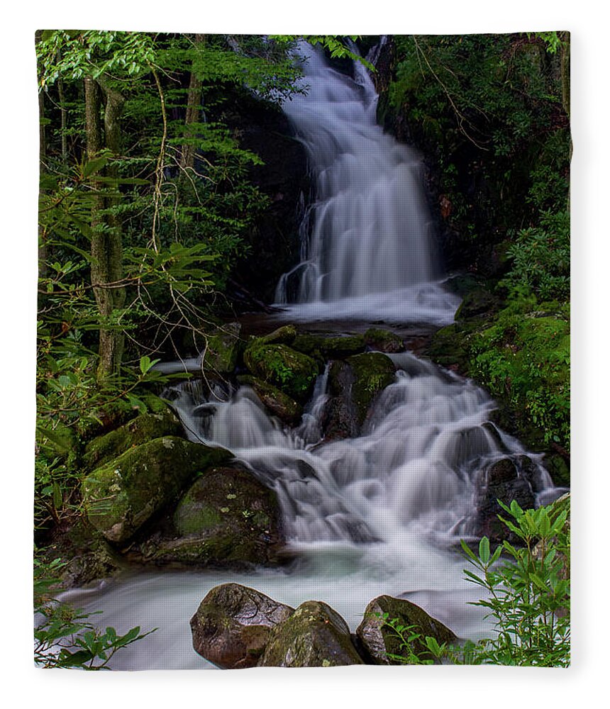 Waterfalls Fleece Blanket featuring the photograph Stunning Waterfalls by Robert J Wagner