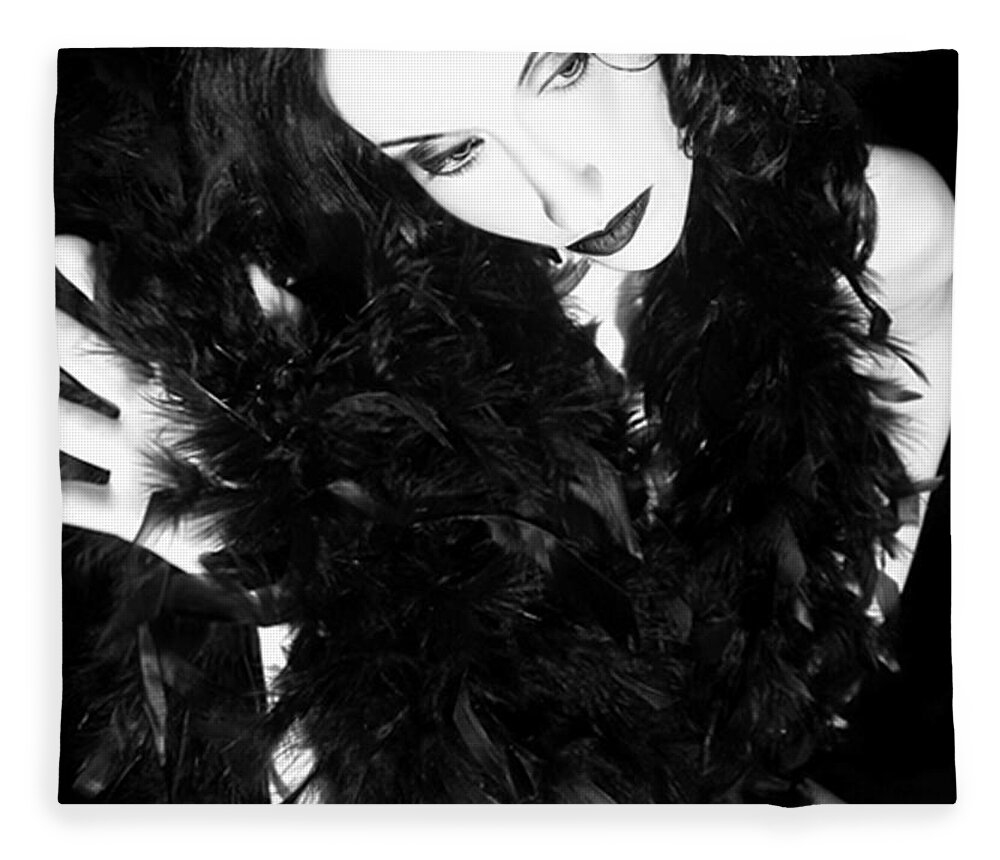 Beautiful Fleece Blanket featuring the photograph The Mystique by Jaeda DeWalt