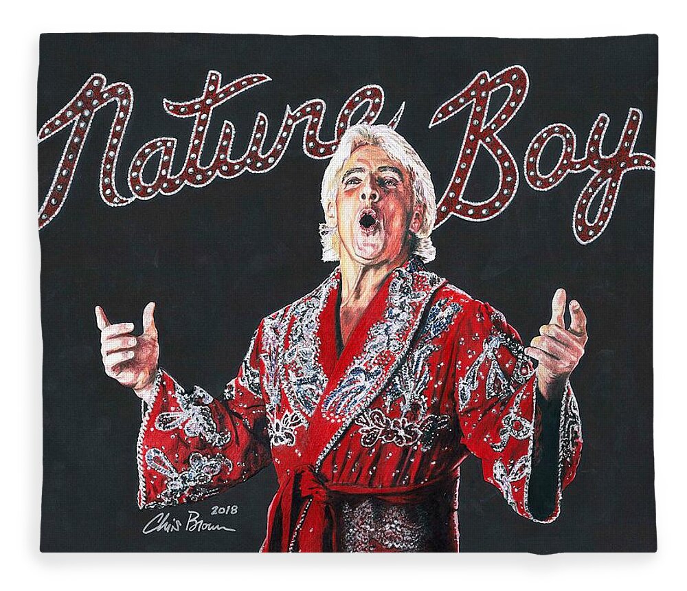 Afgang beundre kokain The Nature Boy, Ric Flair Fleece Blanket for Sale by Chris Brown