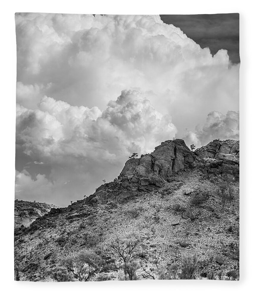 Desert Fleece Blanket featuring the photograph Thirsty Earth by Racheal Christian