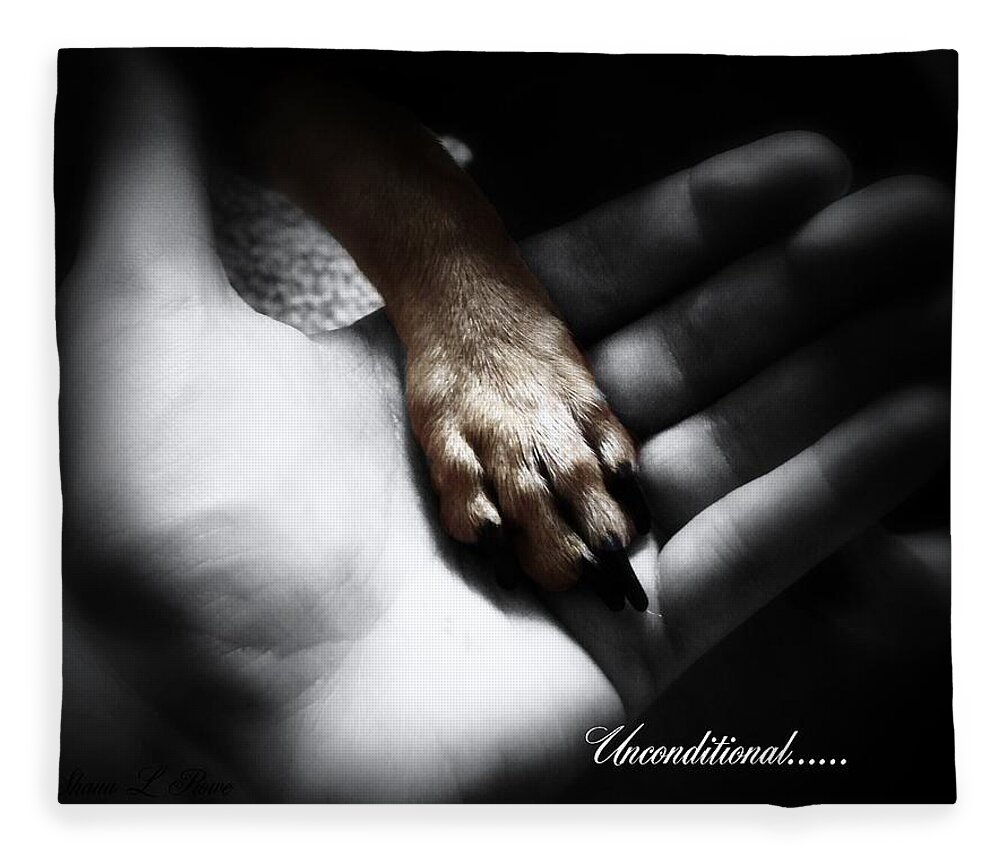 Chihuahua Fleece Blanket featuring the photograph Unconditional by Shana Rowe Jackson