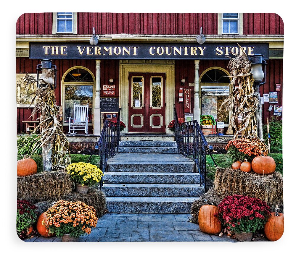 Vermont Country Store Fleece Blanket by Nancy De Flon - Pixels