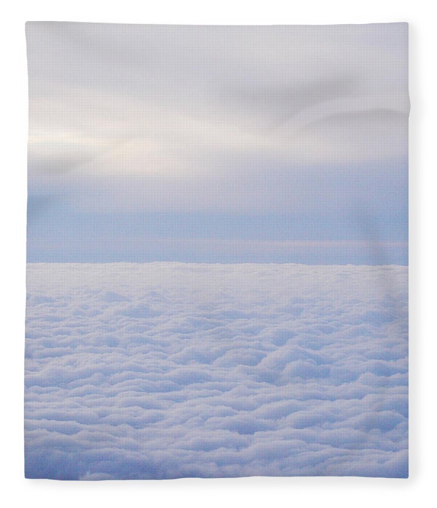Dorothy Lee Photography. Photography Fleece Blanket featuring the photograph View From Heaven by Dorothy Lee
