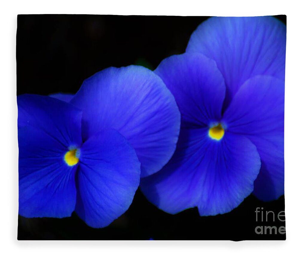 Flowers Fleece Blanket featuring the photograph West Virginia flower 1 by Merle Grenz