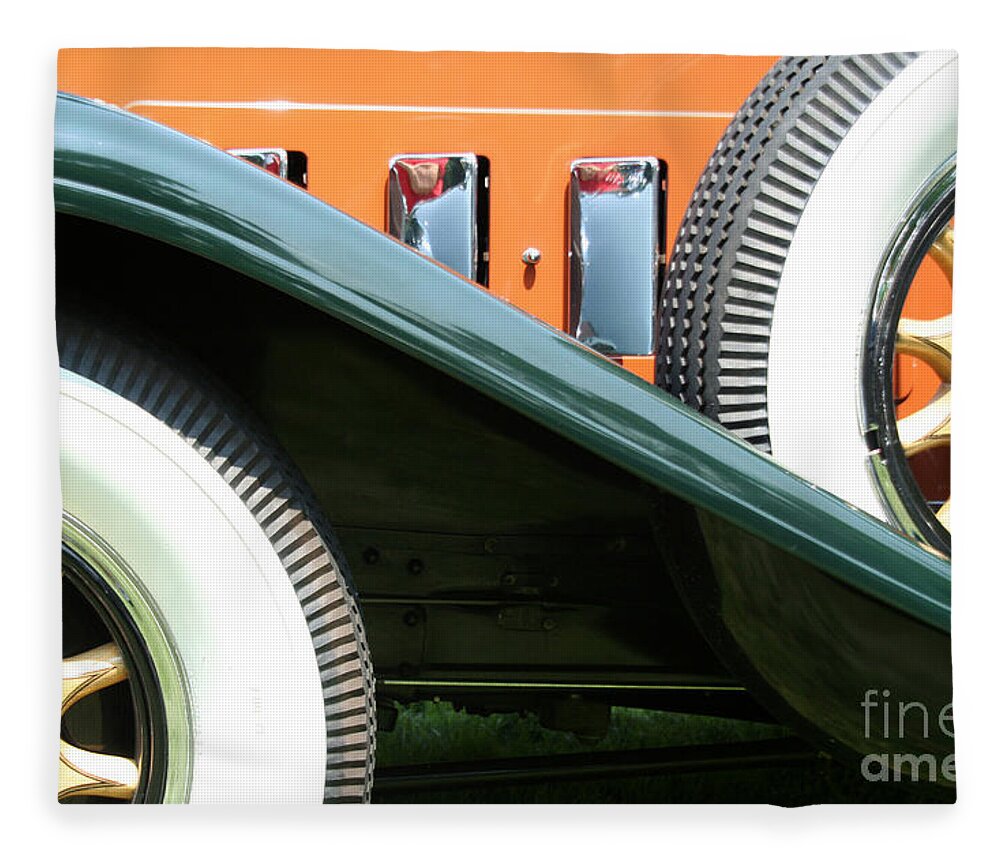 Car Fleece Blanket featuring the photograph Wheels by Crystal Nederman