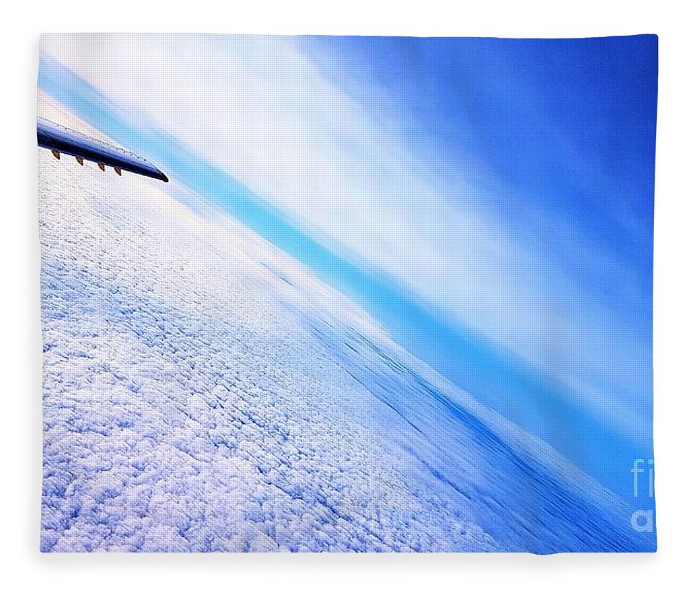 Flight Fleece Blanket featuring the photograph Winged Sky by Brianna Kelly