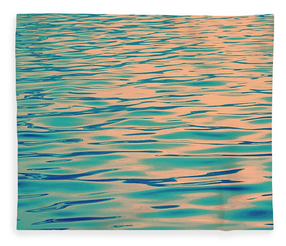 Seascape Fleece Blanket featuring the photograph Ocean, Maldives #1 by Stuart Westmorland