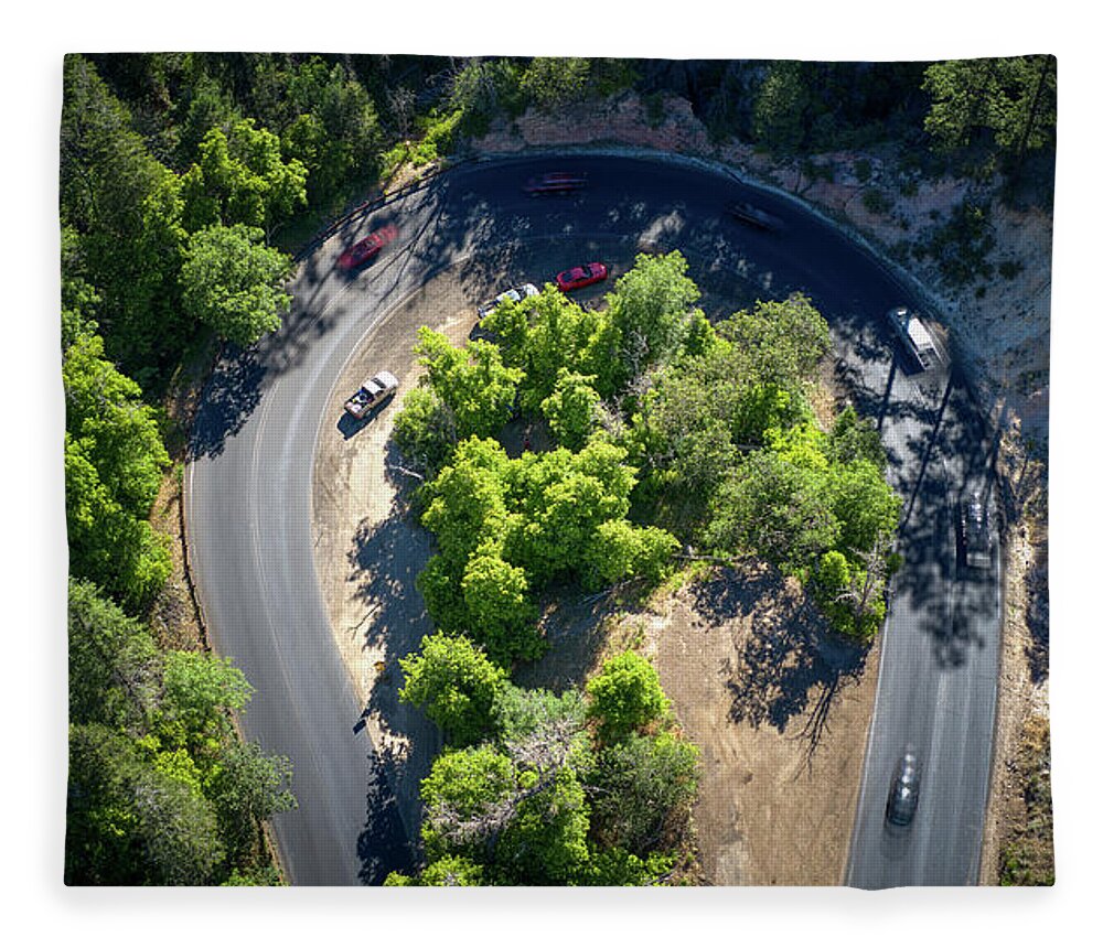 Sun Fleece Blanket featuring the photograph Route 89A Sedona #1 by Anthony Giammarino