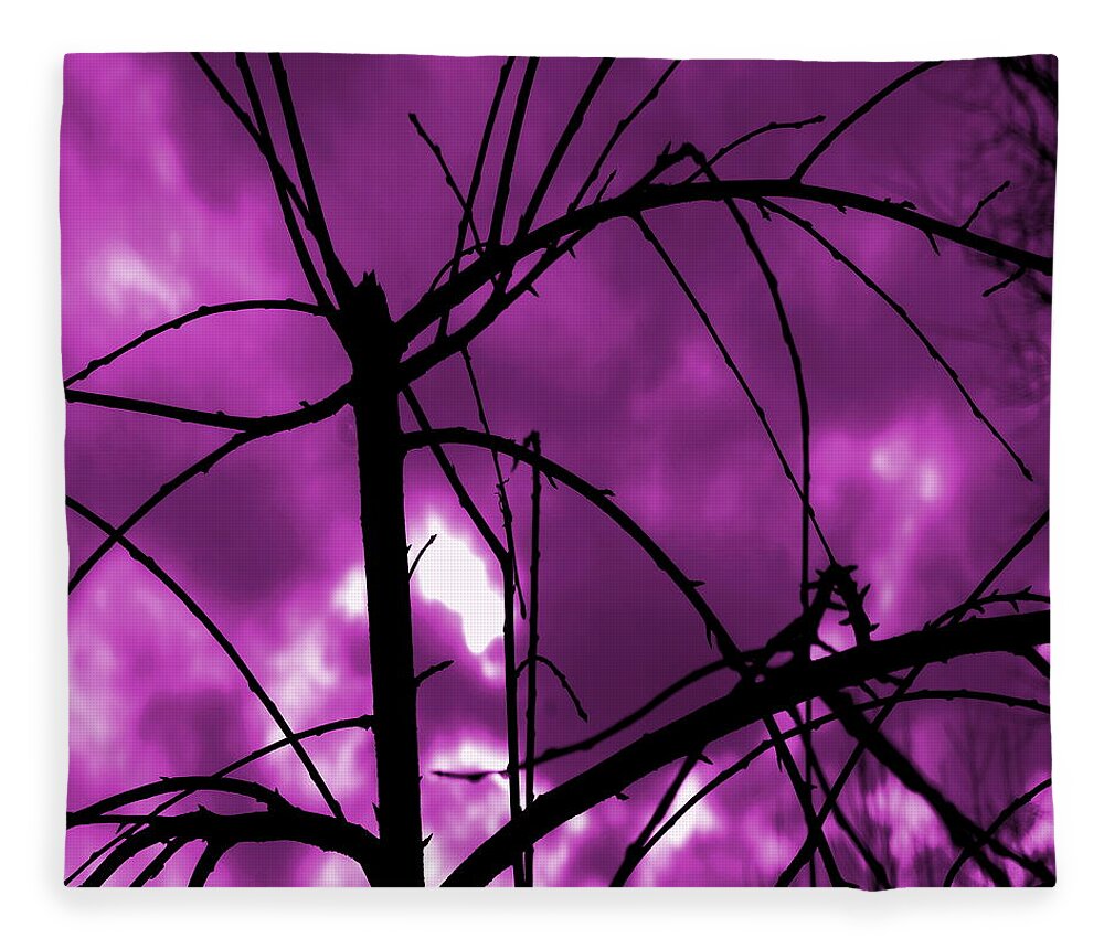Wall Art Fleece Blanket featuring the photograph 23 by Andrea Crump