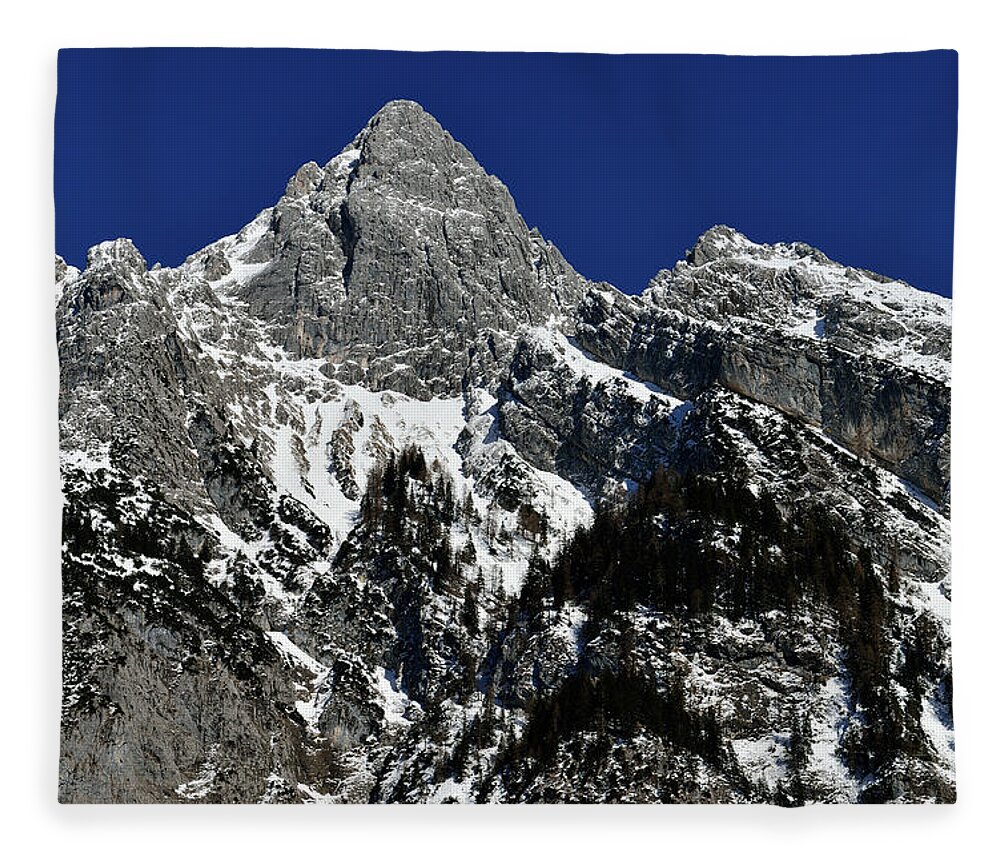 Scenics Fleece Blanket featuring the photograph Austria, Tyrol, Karwendel Mountains by Westend61
