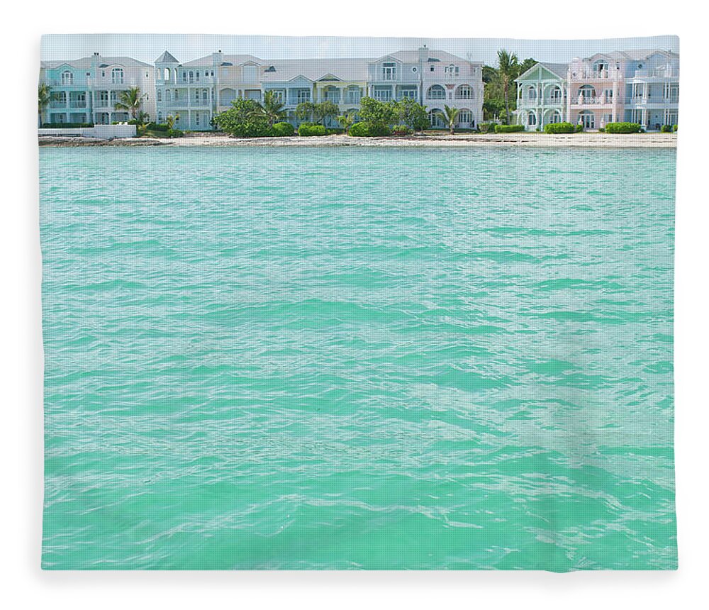 Water's Edge Fleece Blanket featuring the photograph Beach by Fredrocko