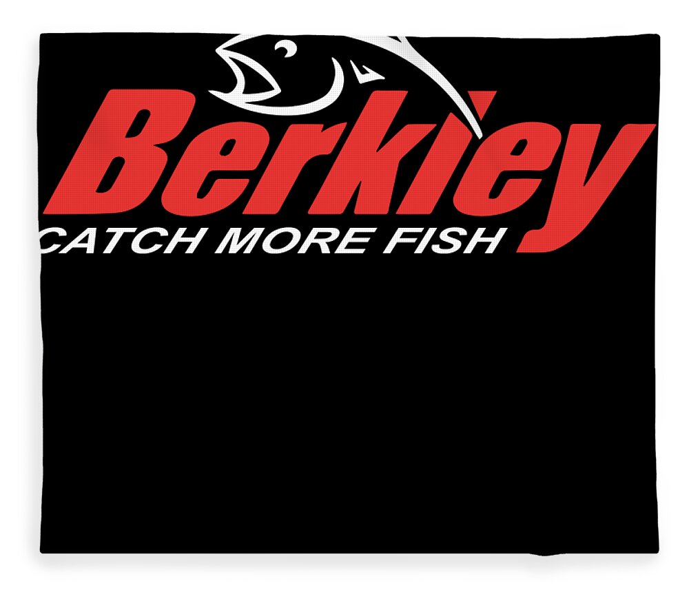 BERKLEY Fishing Logo Spinners Crankbaits LOVER FISHING Fleece Blanket by  Samuel Higinbotham - Fine Art America