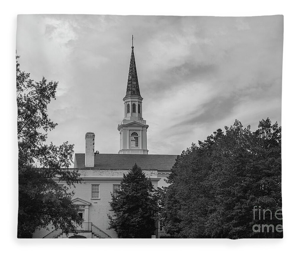 9166 Fleece Blanket featuring the photograph Broadway Baptist Church by FineArtRoyal Joshua Mimbs