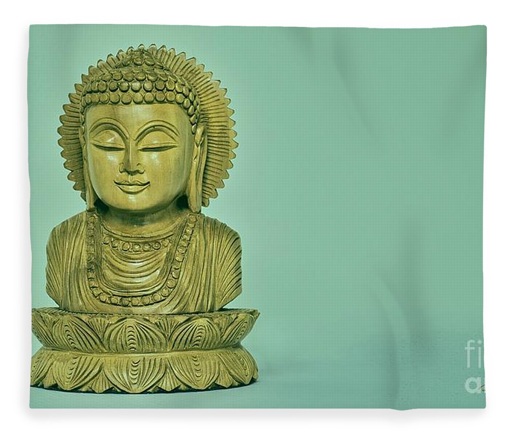 Buddha Fleece Blanket For Sale By Robert Boyer