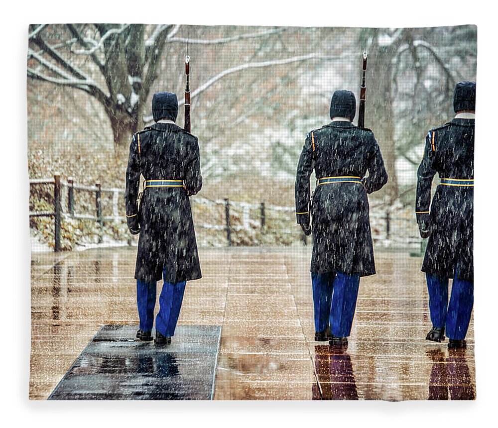 Arlington Fleece Blanket featuring the photograph Changing by Bill Chizek