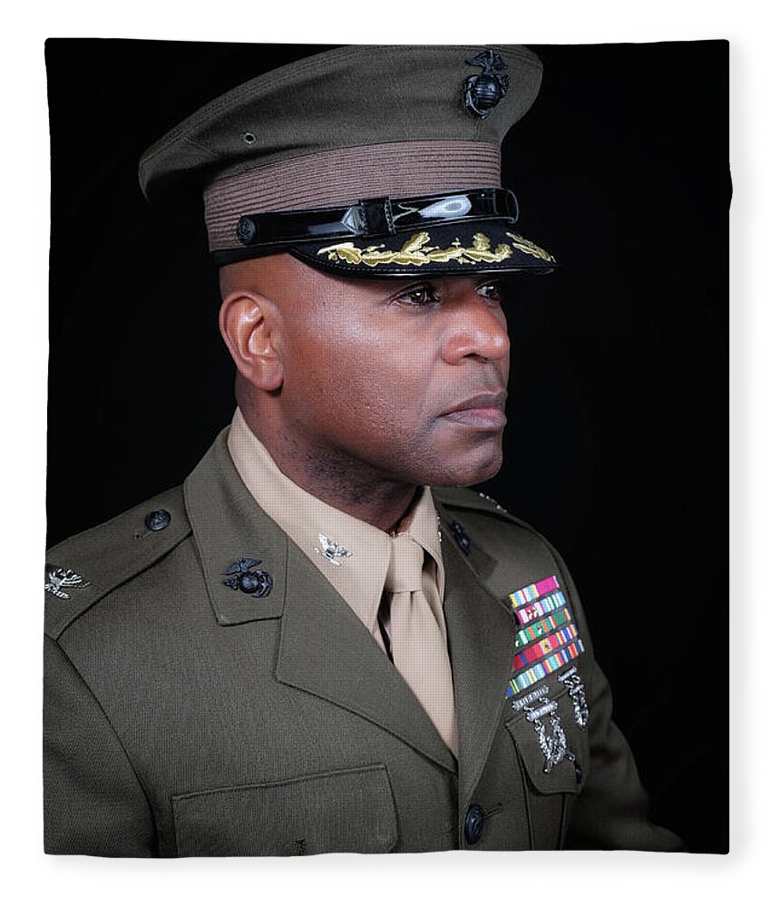  Fleece Blanket featuring the photograph Colonel Trimble 1 by Al Harden