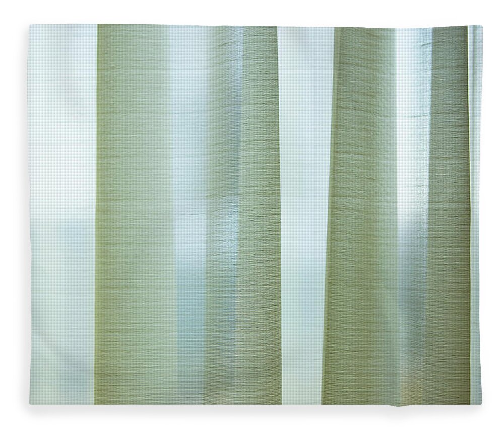 Material Fleece Blanket featuring the photograph Curtain Xxxl by Webphotographeer