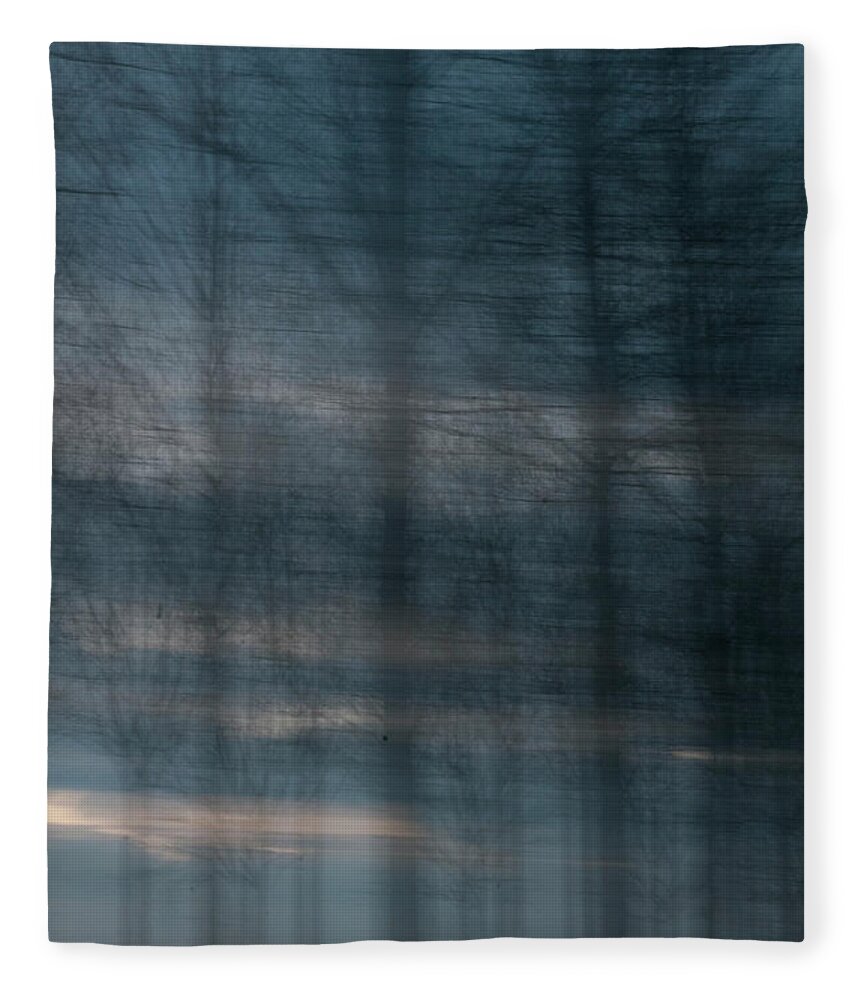 Dream Fleece Blanket featuring the photograph Dream Wood by Clive Beake