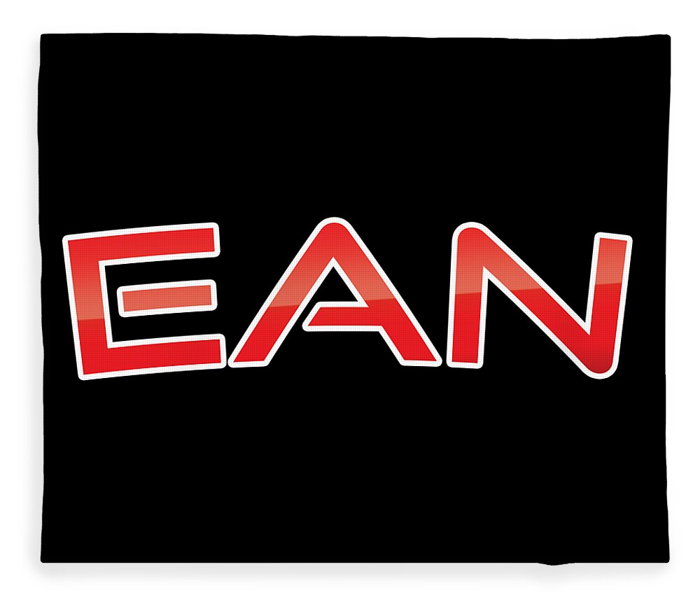 Ean Fleece Blanket featuring the digital art Ean by TintoDesigns