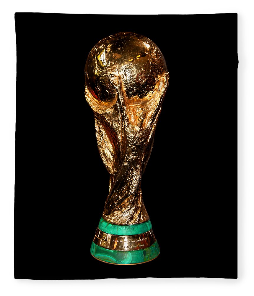 Fifa World Cup Trophy Fleece Blanket featuring the photograph FIFA World Cup Trophy by Weston Westmoreland