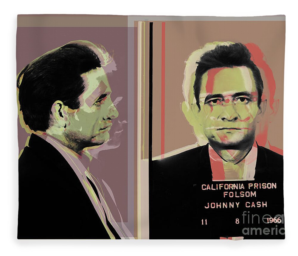 Johnny Cash Police Mugshot Celebrity Crime Picture Poster Music Framed Print 