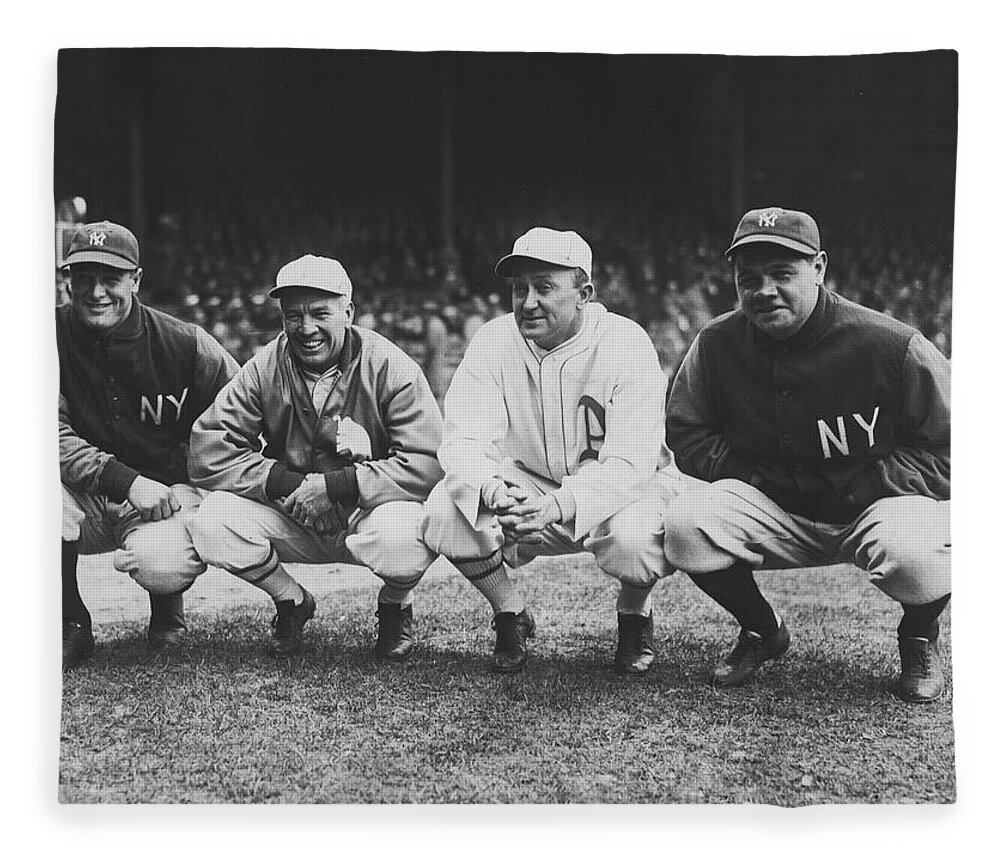 Lou Gehrig Begins Position As New York Canvas Print / Canvas Art