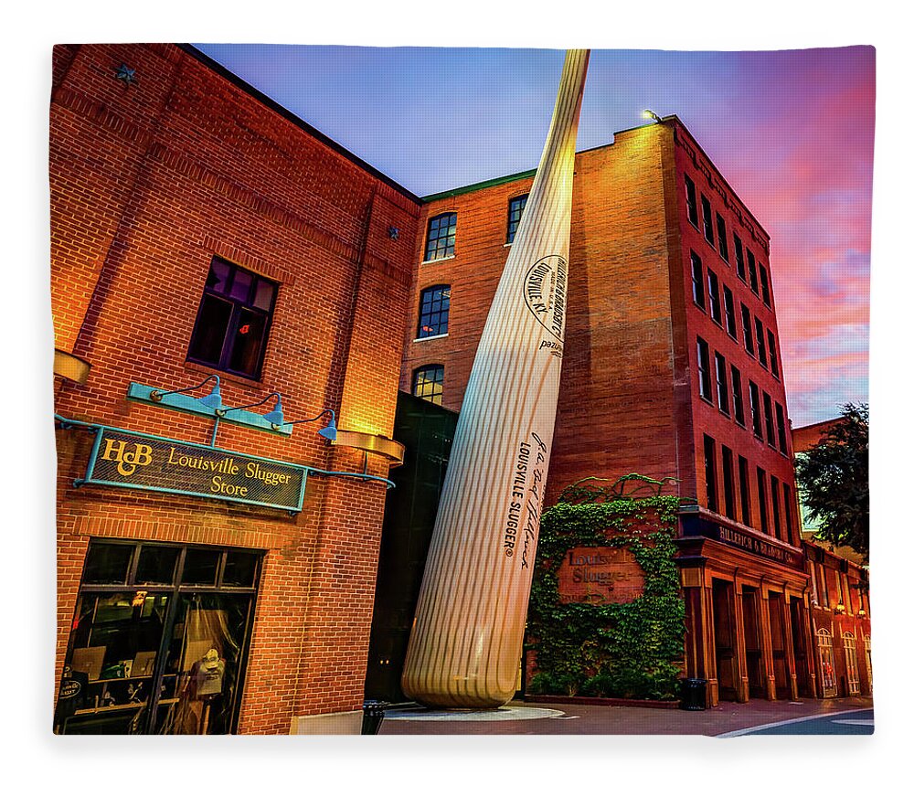 Louisville Slugger Baseball Bat - Downtown Louisville Kentucky