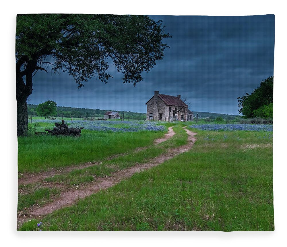 Spring Fleece Blanket featuring the photograph Love Leads Home by Johnny Boyd