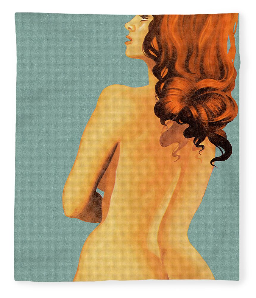 Saggy Boobs Cute Sexy Trendy Fleece Blanket by Karamo Alma - Fine Art  America