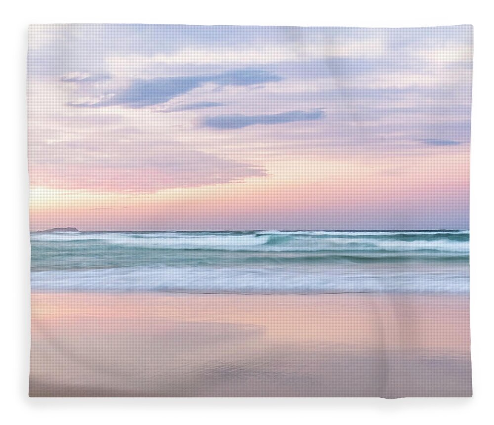 Sea Fleece Blanket featuring the photograph Ocean Dreams by Catherine Reading