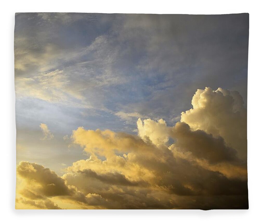 Sky Fleece Blanket featuring the photograph Photo 64 sky by Lucie Dumas