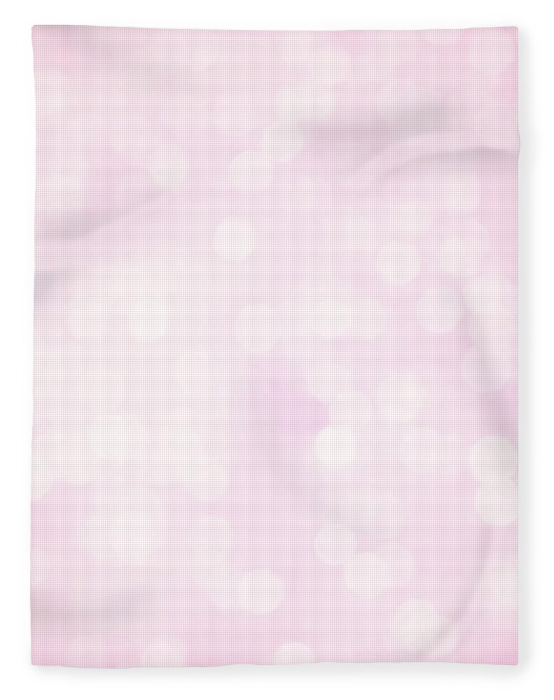 Pink Background With Defocused Lights Greeting Card by Ineskoleva