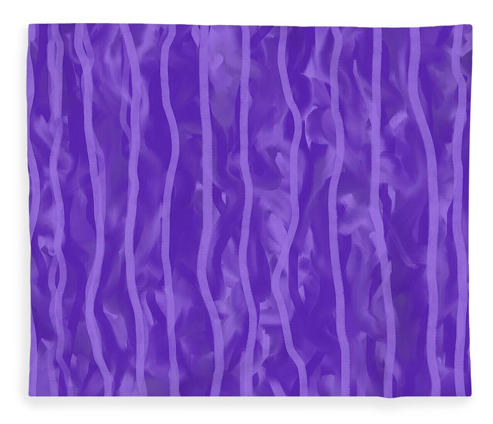 Purple Rain On My Window By Annette Marionneaux Stevenson; Purple Rain On My Window By Annette M Stevenson; Purple Lovers; Purple Rain On My Window;beach Towels;purple Mugs; Purple Bags;purple Stationary;purple Towels;purple Pouches;purple Totes;phone Cases; Throw Pillows;prints; Coffee Mug;wall Art; Gallery Art; Home Decor; Tech Accessories; Apparel; Gifts; Lifestyle;t-shirt Fleece Blanket featuring the digital art Purple Rain on My Window by Annette M Stevenson