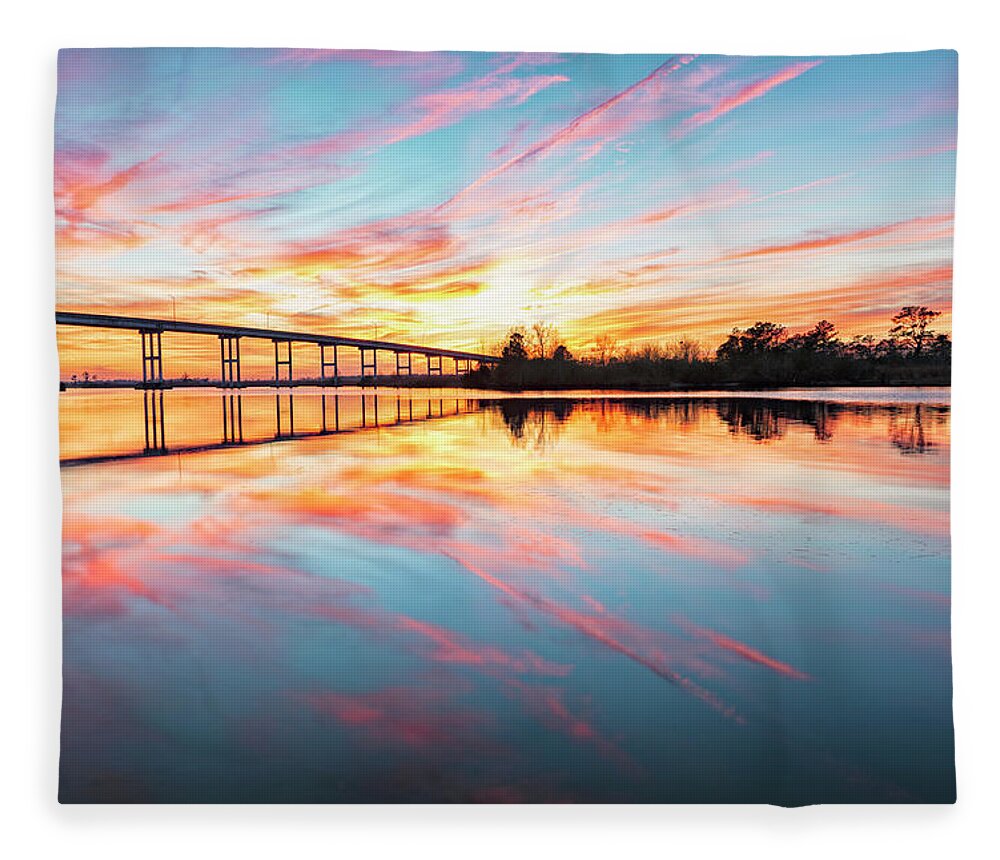 Landscape Fleece Blanket featuring the photograph Relaxation by Russell Pugh
