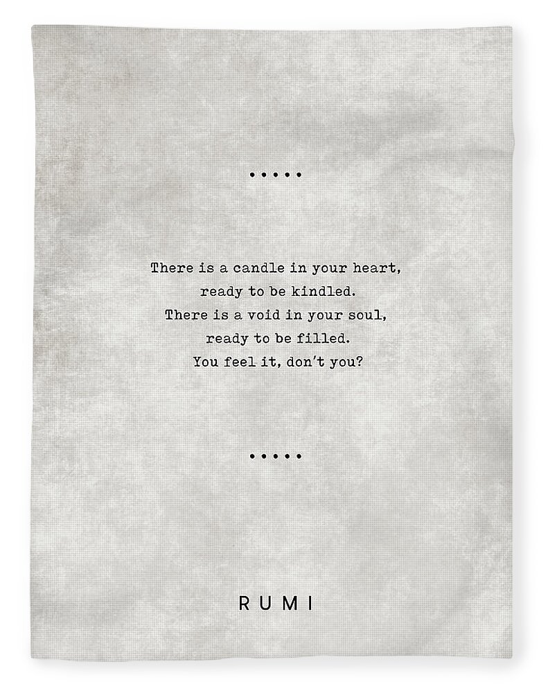 Rumi Quotes 11 - Literary Quotes - Typewriter Quotes - Rumi Poster ...