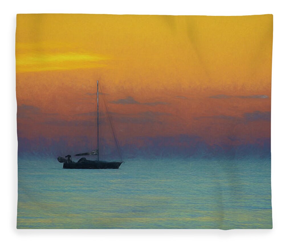 Neuse Fleece Blanket featuring the photograph The Neuse River 2013 by Cindy Lark Hartman