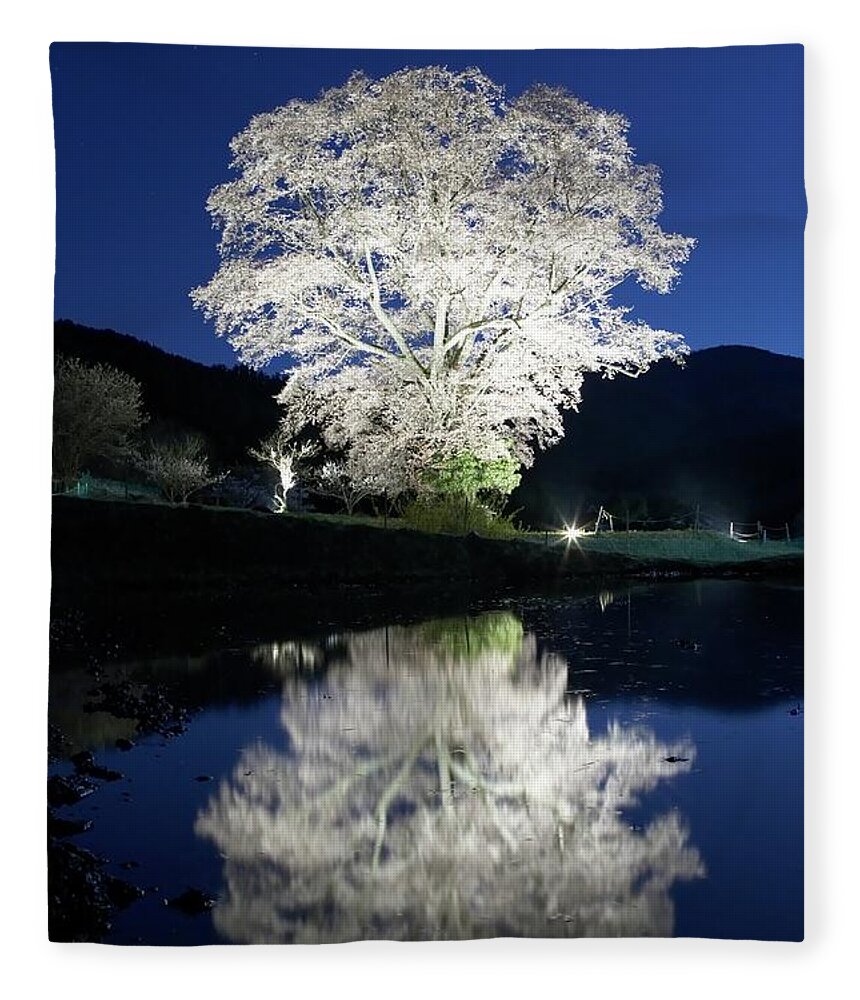Scenics Fleece Blanket featuring the photograph Scenery Of Japan by Noriyuki Araki