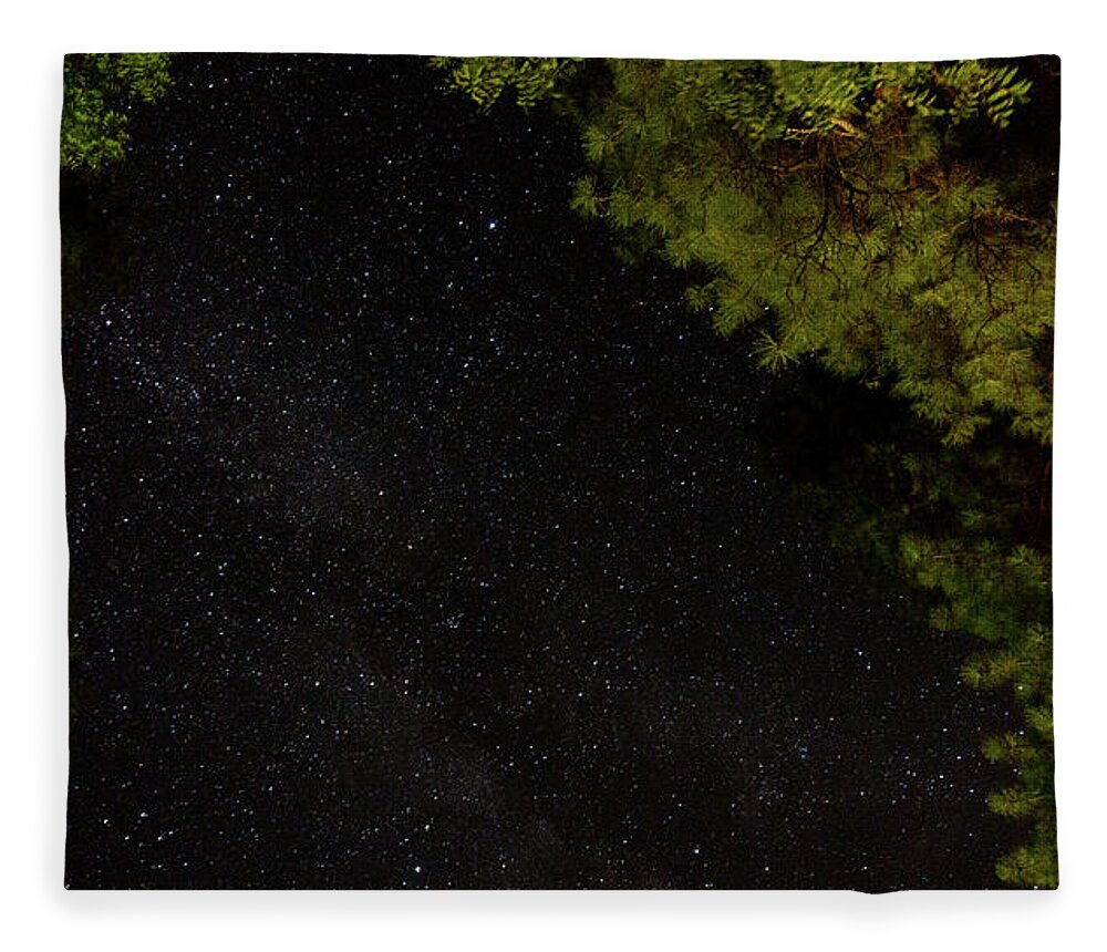 Fine Art Fleece Blanket featuring the photograph Sedona Arizona Night Sky by Anthony Giammarino