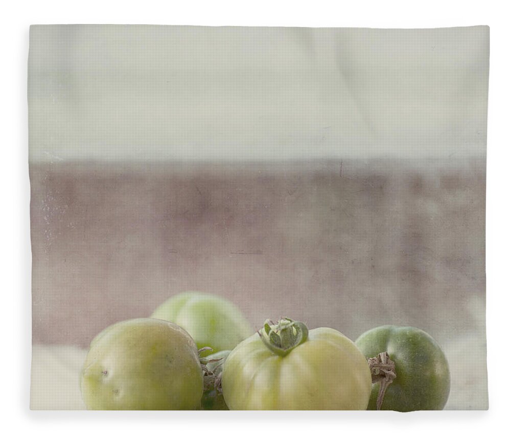 Healthy Eating Fleece Blanket featuring the photograph Tomatoes by Jill Ferry