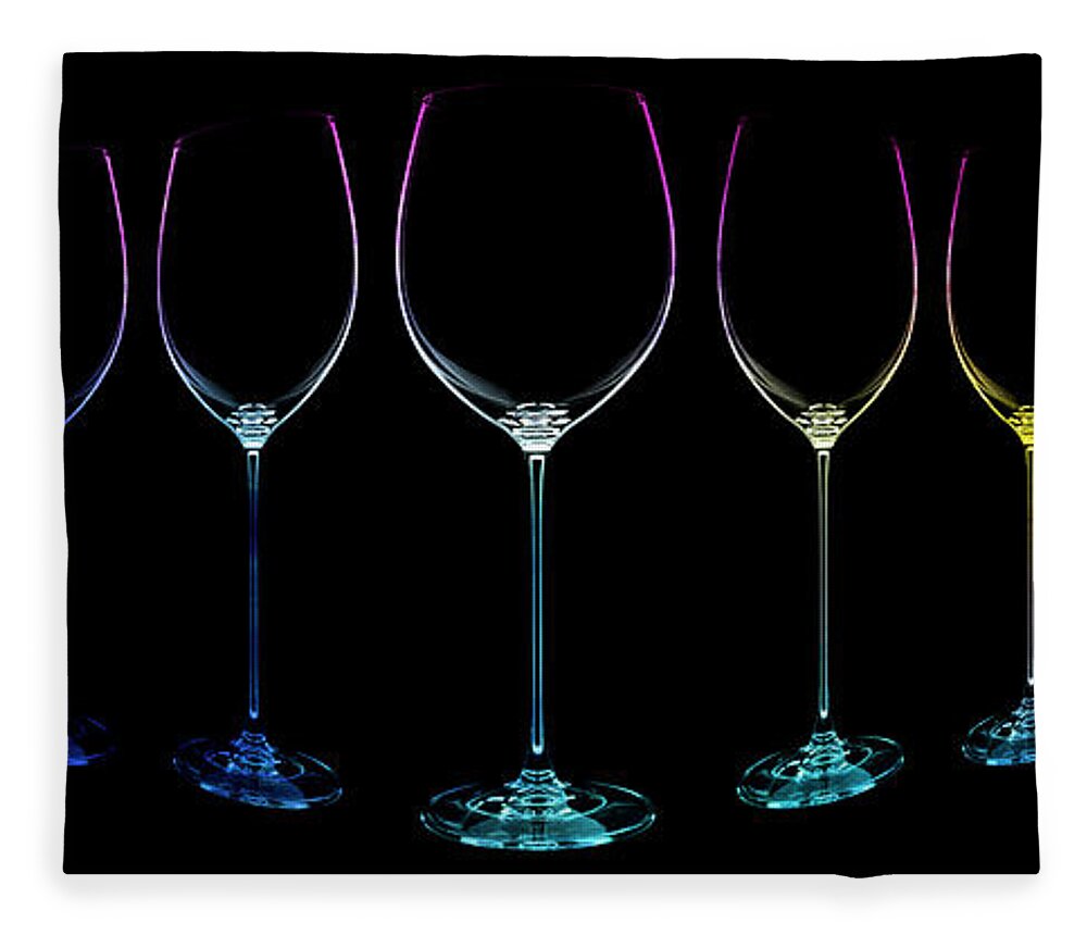 Wine Classes Fleece Blanket featuring the photograph Weekend by Billy Knight