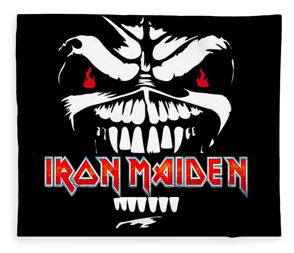 Best of Iron Maiden Band Logo Nongki #10 Fleece Blanket