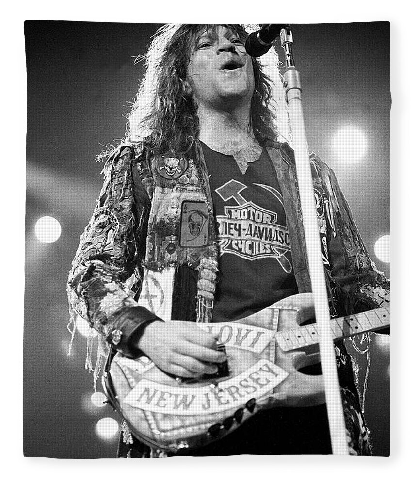 Jon Bon Jovi Bon Jovi 10 Fleece Blanket