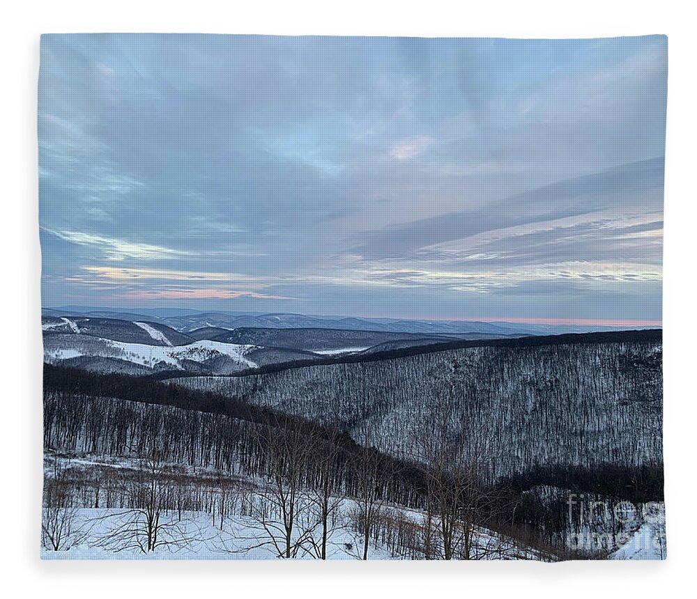  Fleece Blanket featuring the photograph Winter Wonderland #13 by Annamaria Frost