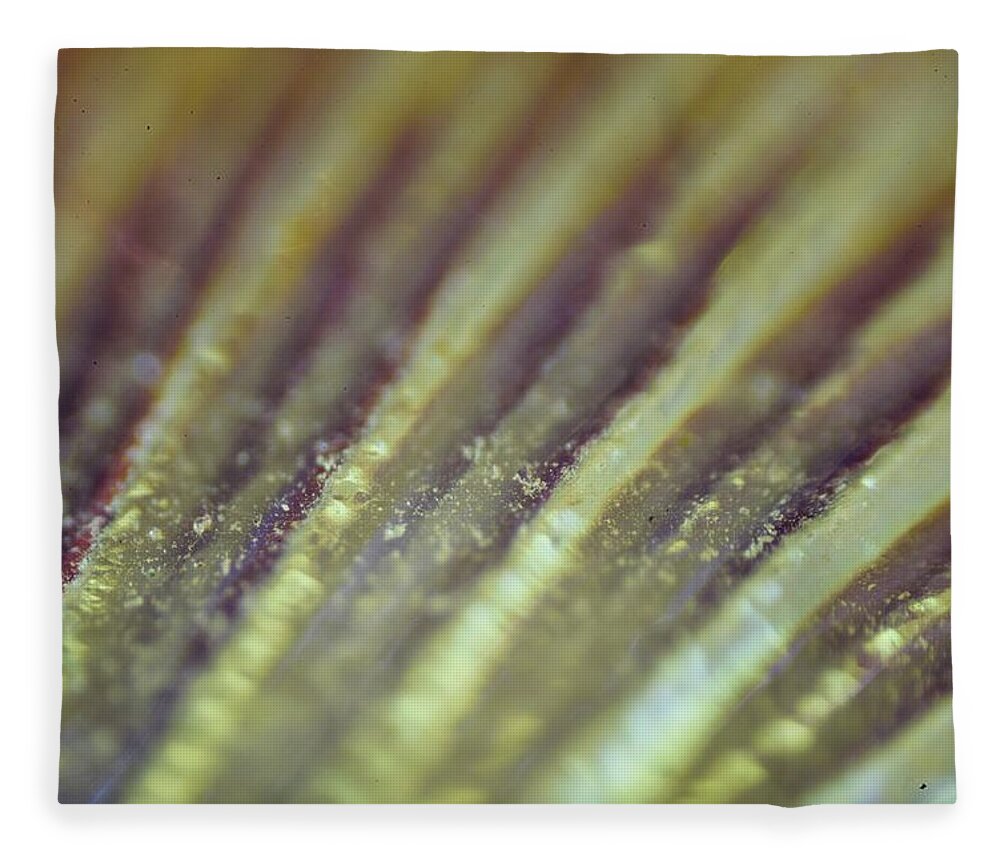 Abstract Fleece Blanket featuring the photograph Abstract #10 by Neil R Finlay